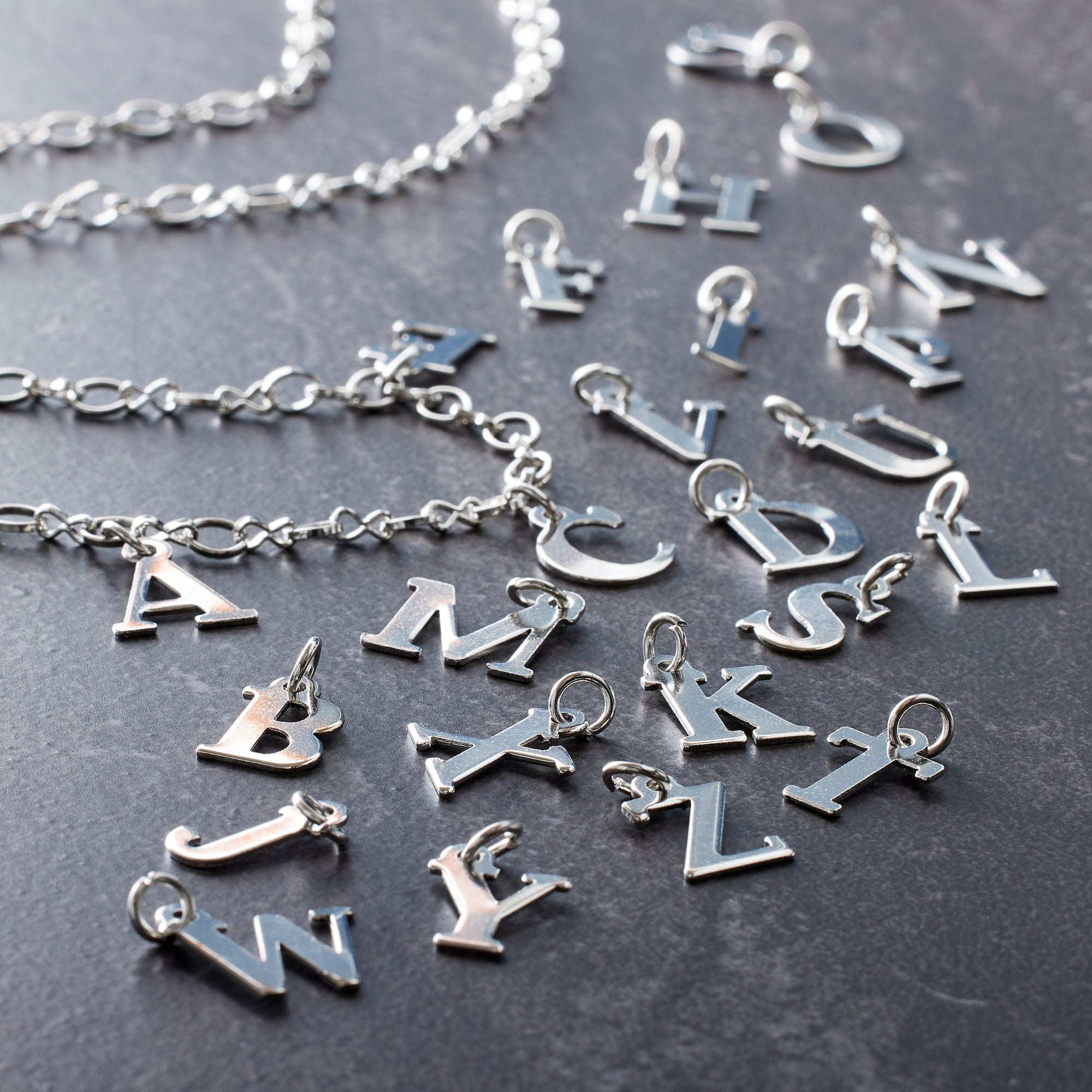 Alpha Capitals Charm Set by Bead Landing™